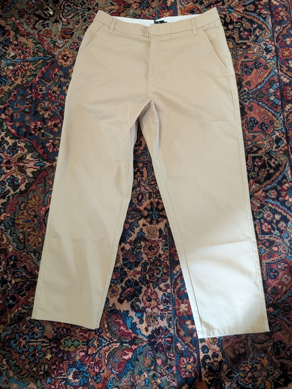 Volcom Men's Slim Fit Khaki Chino Pants - Beige